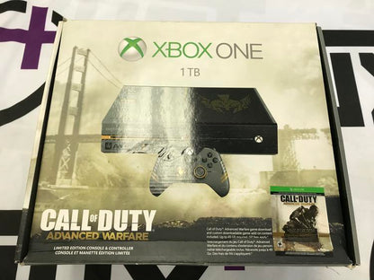 XBOX ONE CALL OF DUTY ADVANCED WARFARE EDITION - 1TB (WITH BOX)