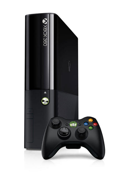 XBOX 360 MODEL 3 BLACK - 250 GB + HALO 4 + TOMB RAIDER (COMPLETE IN BOX)