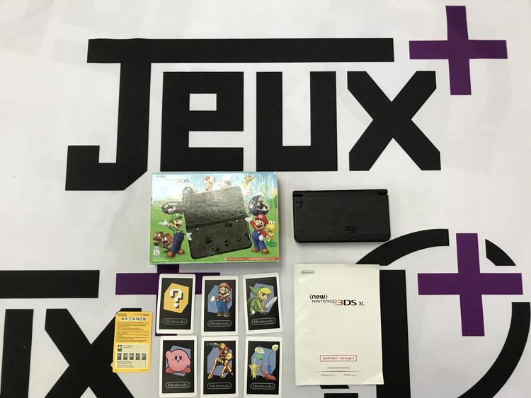 NEW NINTENDO 3DS SUPER MARIO BLACK EDITION (COMPLETE IN BOX)