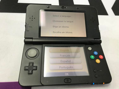 NEW NINTENDO 3DS SUPER MARIO BLACK EDITION (COMPLETE IN BOX)