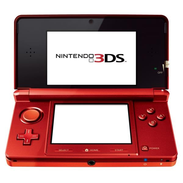 NINTENDO 3DS FLAME RED