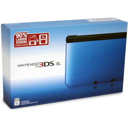 NINTENDO 3DS XL BLUE & BLACK (COMPLETE IN BOX)