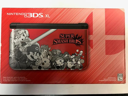 NINTENDO 3DS XL SUPER SMASH BROS RED EDITION (COMPLETE IN BOX) (usagé)