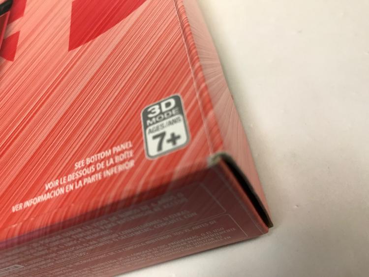 NINTENDO 3DS XL SUPER SMASH BROS RED EDITION (COMPLETE IN BOX) (usagé)