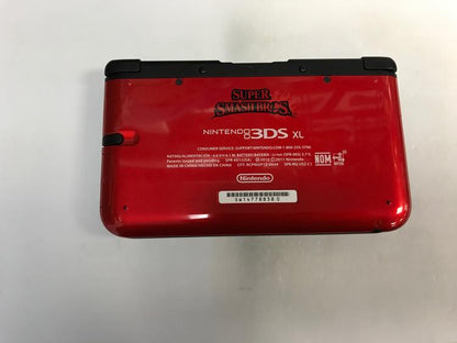 NINTENDO 3DS XL SUPER SMASH BROS RED EDITION (COMPLETE IN BOX) (usagé)