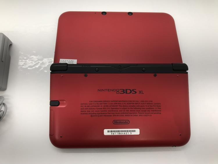 NINTENDO 3DS XL RED & BLACK