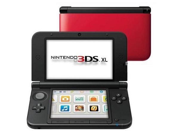 NINTENDO 3DS XL RED & BLACK