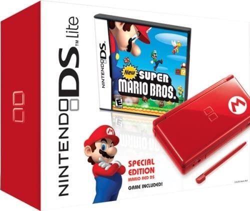 NINTENDO DS LITE MARIO RED (usagé)