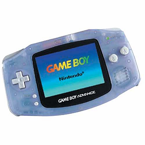GAMEBOY ADVANCE GLACIER (NEW LENS) (used)