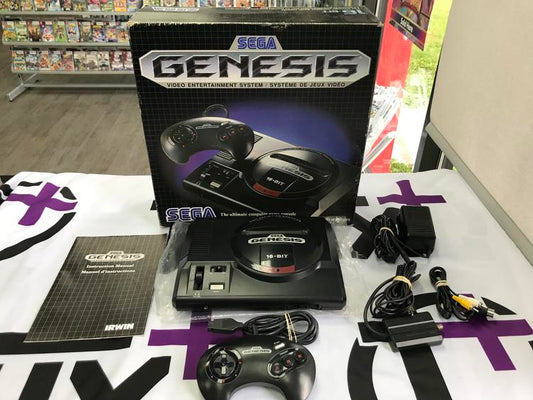 SEGA GENESIS MODEL 1 (WITH BOX & INSTRUCTION / NO FOAM) (usagé)