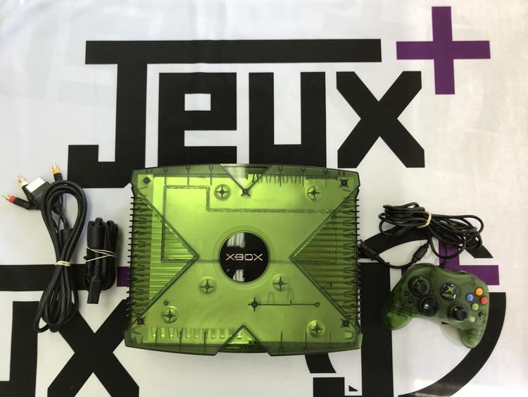 XBOX TRANSLUCENT GREEN EDITION (usagé)