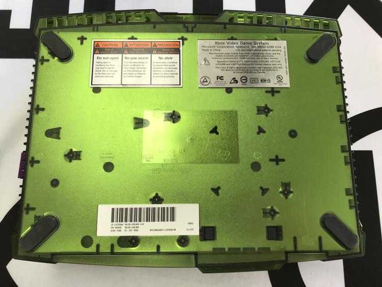 XBOX TRANSLUCENT GREEN EDITION (usagé)