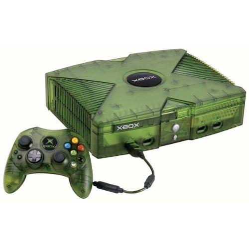 XBOX TRANSLUCENT GREEN EDITION (usagé)