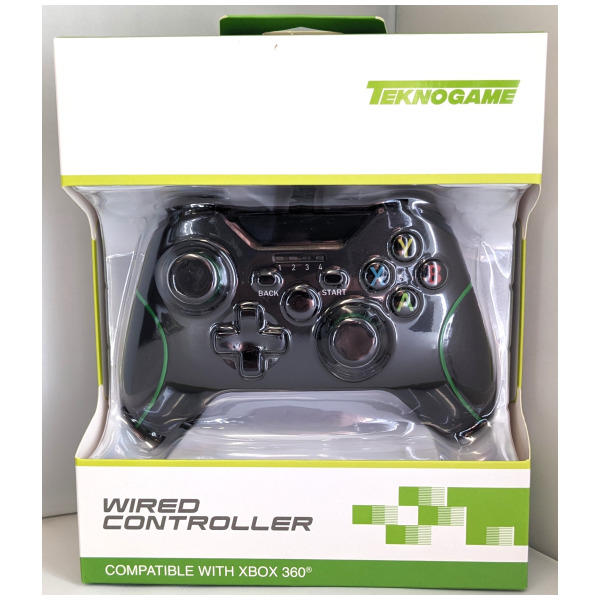 CONTROLLER WIRED BLACK JOBBER (XBOX 360)