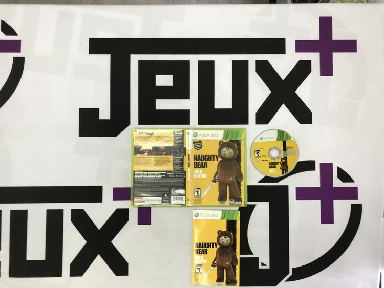NAUGHTY BEAR GOLD EDITION (COMPLETE IN BOX)