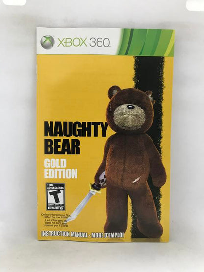 NAUGHTY BEAR GOLD EDITION (COMPLETE IN BOX)
