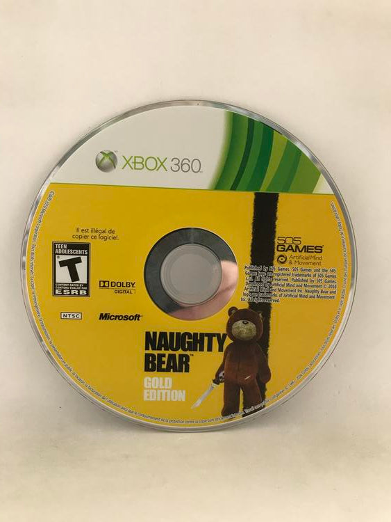 NAUGHTY BEAR GOLD EDITION (COMPLETE IN BOX)