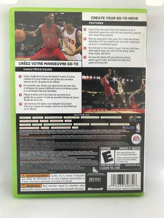 NBA LIVE 08 (WITH BOX)