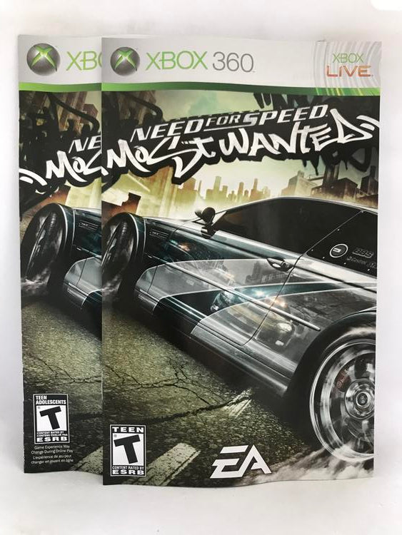 NEED FOR SPEED MOST WANTED PLATINUM HITS (COMPLETE IN BOX) (usagé)