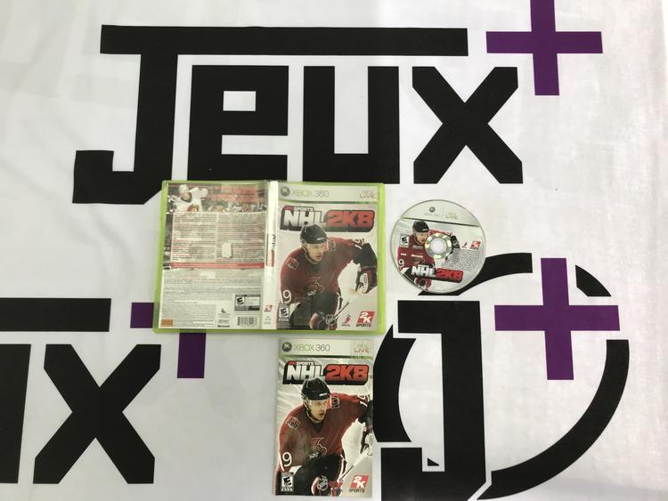 NHL 2K8 (COMPLETE IN BOX) (usagé)
