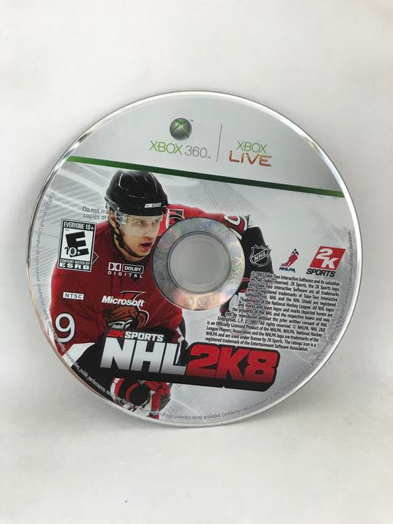 NHL 2K8 (COMPLETE IN BOX) (usagé)