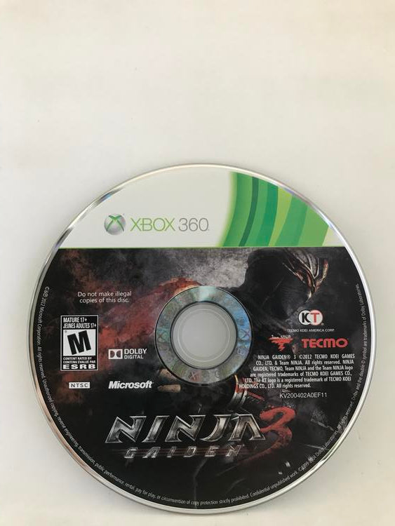 NINJA GAIDEN 3 (COMPLETE IN BOX) (usagé)