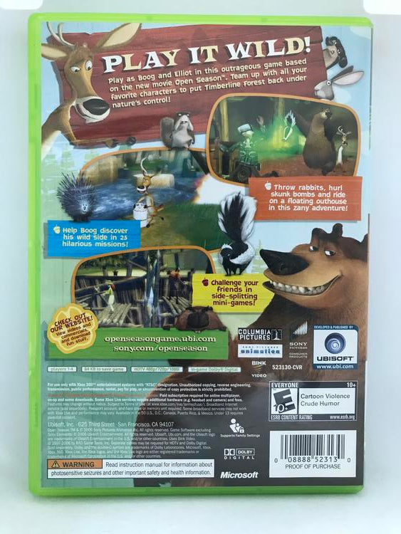 OPEN SEASON (COMPLETE IN BOX)