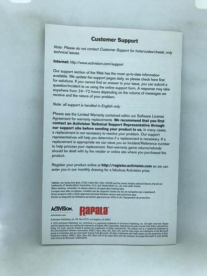 RAPALA PRO BASS FISHING (COMPLETE IN BOX) (usagé)
