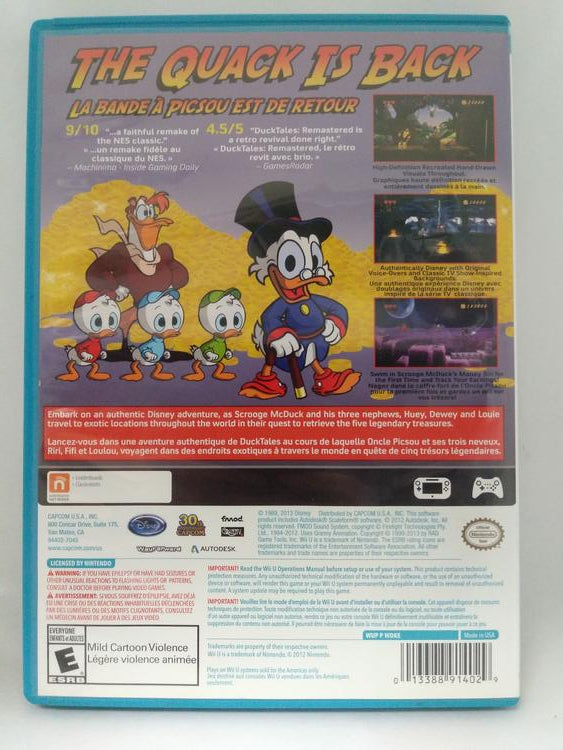 DUCKTALES REMASTERED (WITH BOX)