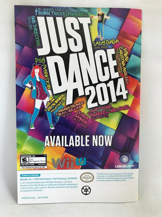 JUST DANCE KIDS 2014 (COMPLETE IN BOX) (usagé)