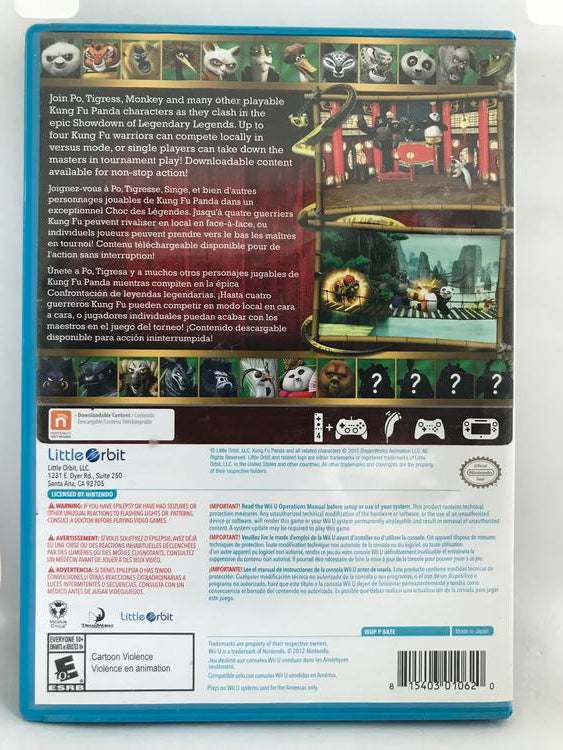 KUNG FU PANDA SHOWDOWN OF LEGENDARY LEGENDS (WITH BOX)