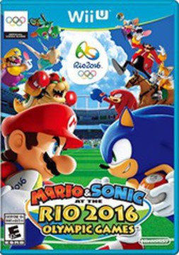 MARIO & SONIC AT THE RIO 2016 OLYMPIC GAMES - CRACKED CD (WITH BOX)