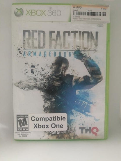 RED FACTION ARMAGEDDON (NON-ORIGINAL PRINT) (usagé)