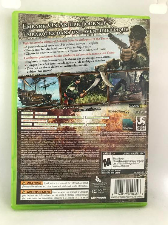 RISEN 2 DARK WATERS SPECIAL EDITION (COMPLETE IN BOX) (usagé)