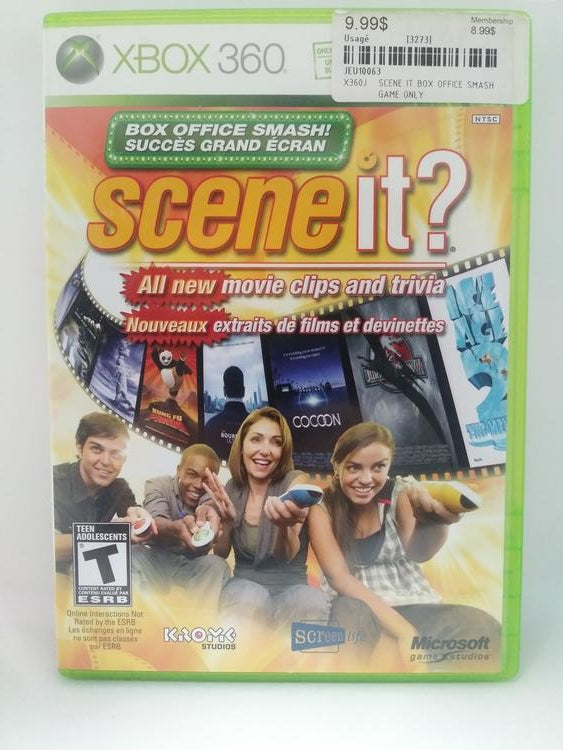 SCENE IT BOX OFFICE SMASH BUNDLE (COMPLETE IN BOX) (usagé)