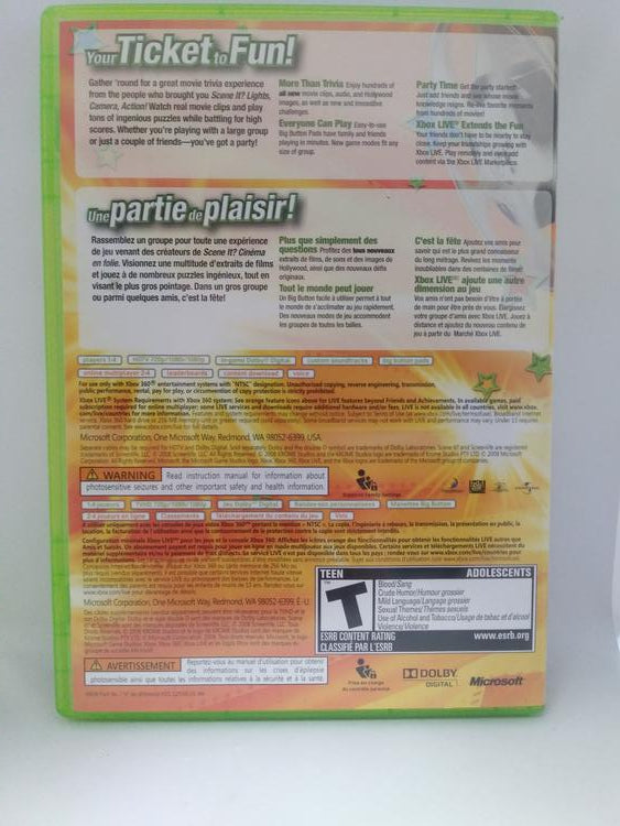 SCENE IT BOX OFFICE SMASH BUNDLE (COMPLETE IN BOX) (usagé)