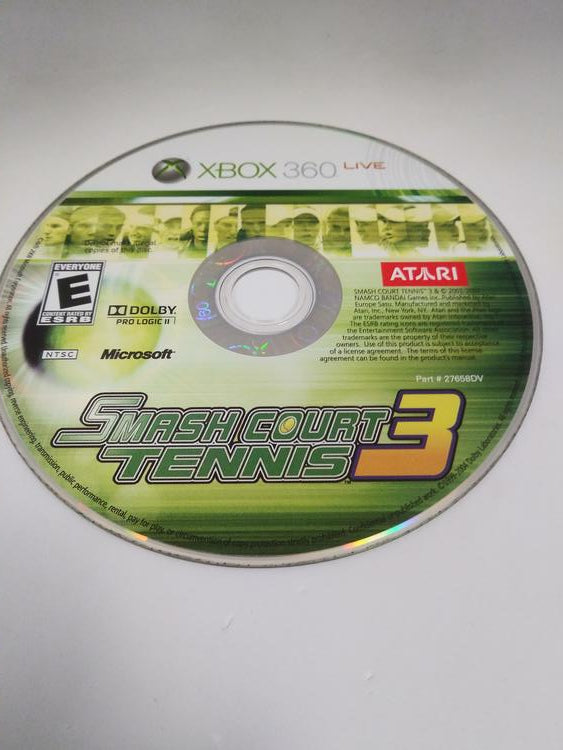 SMASH COURT TENNIS 3 (WITH BOX) (usagé)