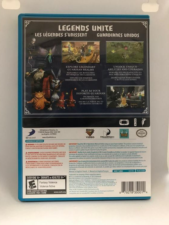 RISE OF THE GUARDIANS (COMPLETE IN BOX) (usagé)