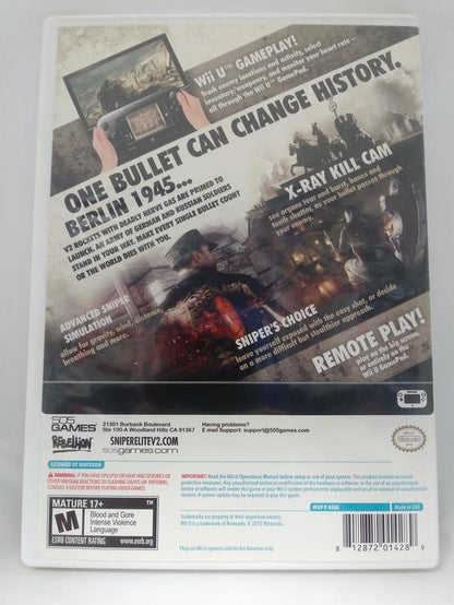 SNIPER ELITE V2 (WITH BOX) (usagé)
