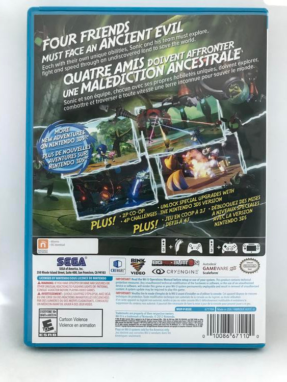 SONIC BOOM RISE OF LYRIC (COMPLETE IN BOX) (usagé)