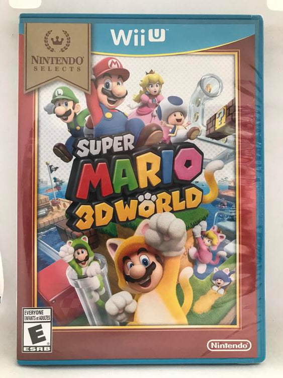 SUPER MARIO 3D WORLD NINTENDO SELECT (BRAND NEW / SEALED) (usagé)