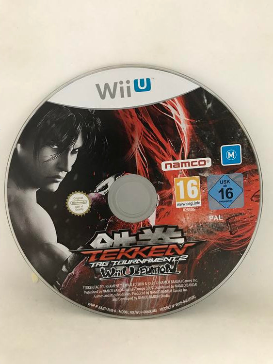 TEKKEN TAG TOURNAMENT 2 WII U EDITION PAL EDITION REGION LOCK (COMPLETE IN BOX) (usagé)