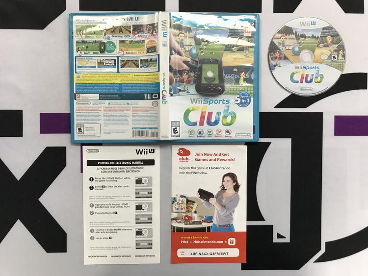 WII SPORTS CLUB (WITH BOX)