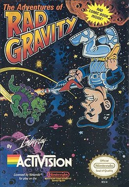 ADVENTURE OF RAD GRAVITY (WITH MANUAL)