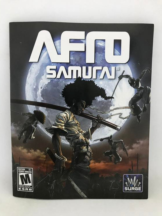 AFRO SAMURAI (COMPLETE IN BOX)