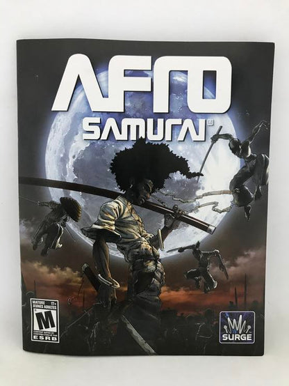 AFRO SAMURAI (COMPLETE IN BOX)
