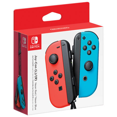 JOY CON CONTROLLER 2 PACK RED & BLUE (SWITCH)