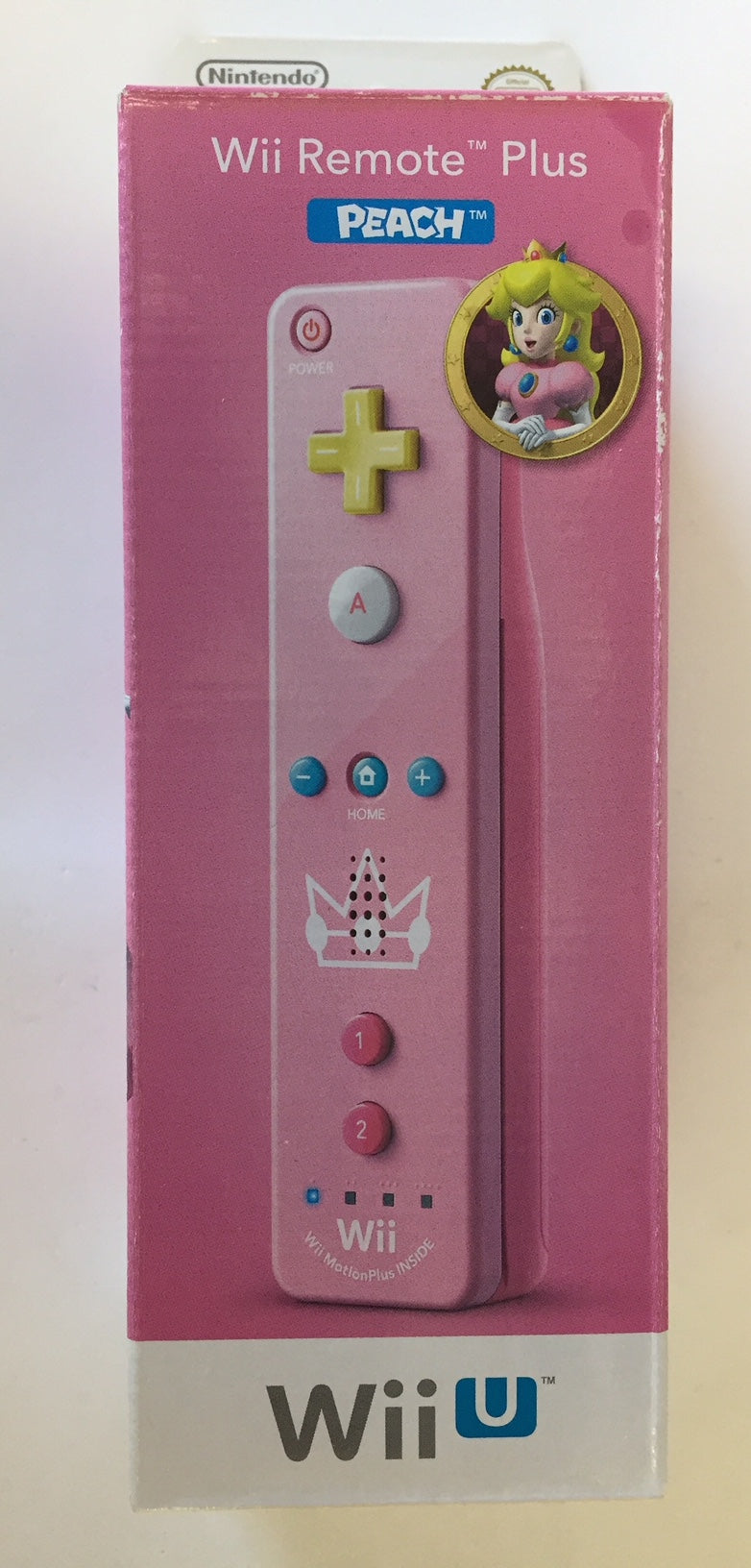 CONTROLLER REMOTE PLUS PRINCESS PEACH NINTENDO (Wii)