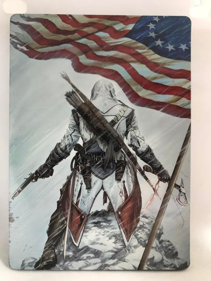 ASSASSIN'S CREED III STEELBOOK CASE (WITH BOX)