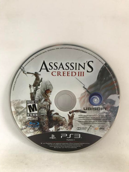 ASSASSIN'S CREED III STEELBOOK CASE (WITH BOX)